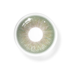 Lentes de contacto de color verde Pallas