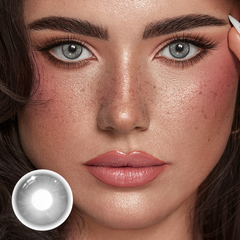 Lentillas de contacto de color gris Marin