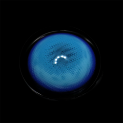 Lentes de contacto de color azul de hada para cosplay