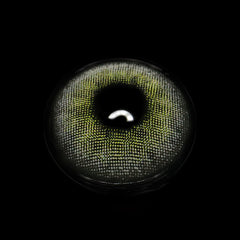 Lentes de contacto de color gris caramelo de primera calidad con prescripción médica