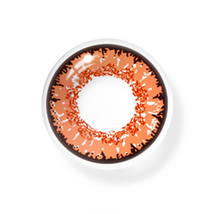 Lentes de contacto de color naranja y marrón de Cosplay Queen