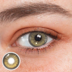 Lentes de contacto de color marrón Sapir