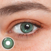 Lentes de contacto de color verde Sapir