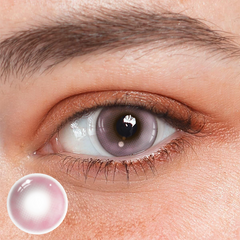Lentes de contacto de color rosa Yara