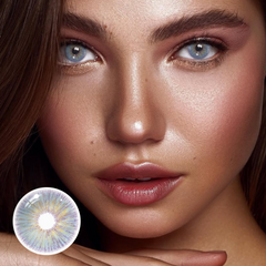 Lentes de contacto de color morado Karla