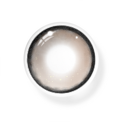 Lentes de contacto de color marrón leche Linette