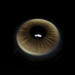 Lentes de contacto de color marrón claro Avery