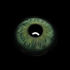 Lentillas de contacto color verde kelly