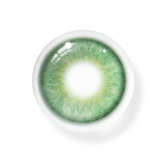 Lentillas de contacto color verde kelly