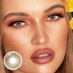 Lentes de contacto de color con prescripción Love Story Pea Brown