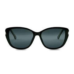 Gafas de sol negras extragrandes Naomi