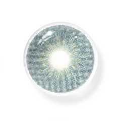 Lentes de contacto de color azul lago Cyrene