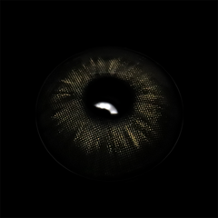 Lentes de contacto de color con prescripción del Triángulo del Diablo de Amazonia, color negro