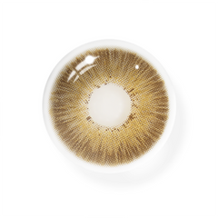 Lentes de contacto de color Amazonia Sahara Brown con prescripción médica