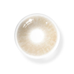 Lentes de contacto de color avellana mate