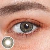 Lentes de contacto de color gris Morena