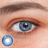 Lentes de contacto de color azul Celia
