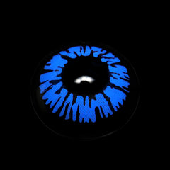 Lentes de contacto de color azul para cosplay cyberpunk