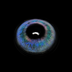 Lentes de contacto de color con prescripción Cosplay Rio Blue