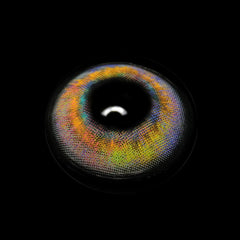 Lentes de contacto de color Cosplay Rio Yellow con prescripción