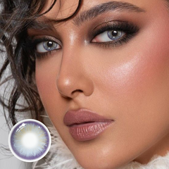 Lentes de contacto de color azul Melania