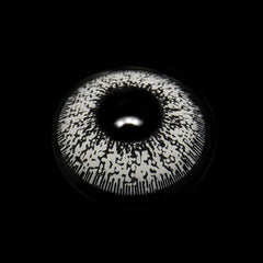 Lentes de contacto de color gris de súcubo para cosplay