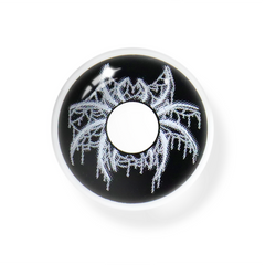 Lentes de contacto de color negro Cosplay Spider Jade