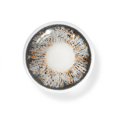 Lentes de contacto de color gris cornalina