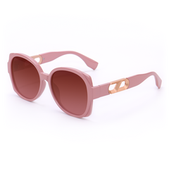 Gafas de sol rosas extragrandes Seraphina