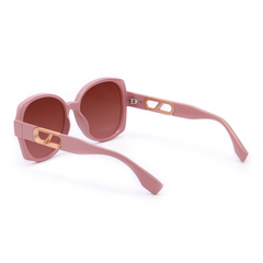 Gafas de sol rosas extragrandes Seraphina