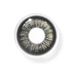 Lentes de contacto de color con prescripción negra Yaqoot