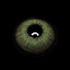 Lentes de contacto de color Wildcat Green con prescripción médica