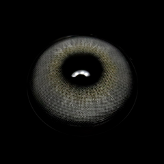 Lentes de contacto de color gris alabastro