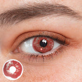 Lentes de contacto de color rojo para cosplay de Parasyte