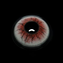 Lentes de contacto de color rojo para cosplay