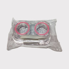 Estuche sencillo para lentes de contacto de colores