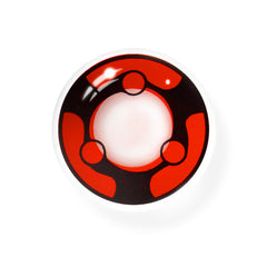 Lentes de contacto de color rojo con prescripción de Mangikiu Shalingan de NARUTO para cosplay