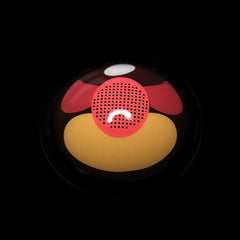 Lentes de contacto de color morado para cosplay de gato cereza