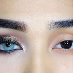 Lentes de contacto de color recetados Hidrocor TOPAZIO gris