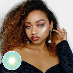 Lentes de contacto de color recetados Hidrocor TOPAZIO gris