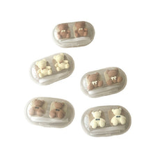 Estuche para lentes de contacto de colores Simple Bear