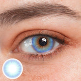 Lentes de contacto de color Pure Nature Blue con prescripción médica