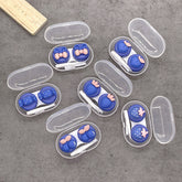 Estuche para lentes de contacto con forma de fruta