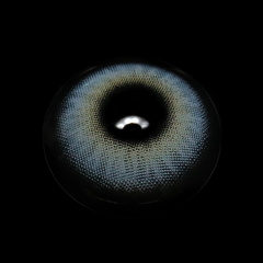 Lentes de contacto de color azul claro Himalaya con prescripción médica