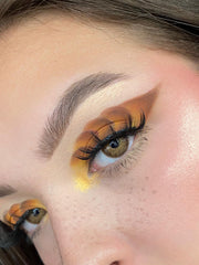 Lentes de contacto de color Amazonia Sahara Brown con prescripción médica