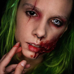 Lentes de contacto de color negro para cosplay de NARUTO Byakugan