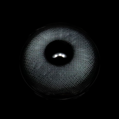 Lentes de contacto de color azul geranio