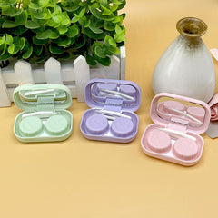 Estuche para lentes de contacto de colores DIY
