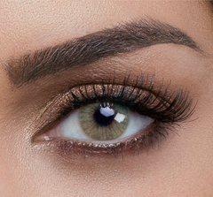 Lentes de contacto de color marrón con prescripción Hidrocor AMBAR