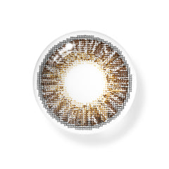 Nuevas lentes de contacto graduadas de color marrón avellana de 3 tonos